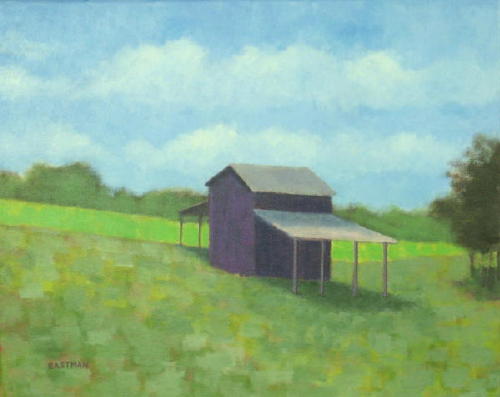Old Barn with Field.20x16.JPG